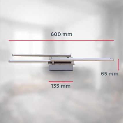 B.K. Licht 1315 - LED Ceiling light 4xLED/5W/230V