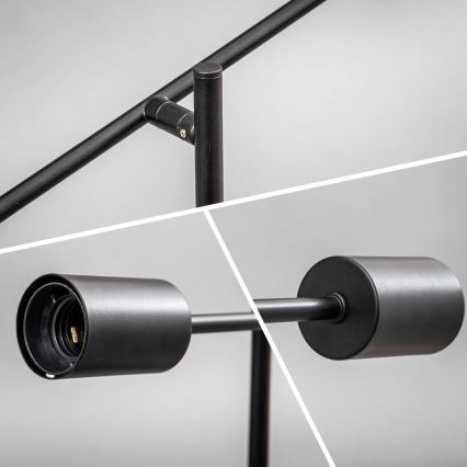 B.K. Licht 1343 - Chandelier on a pole 4xE27/60W/230V