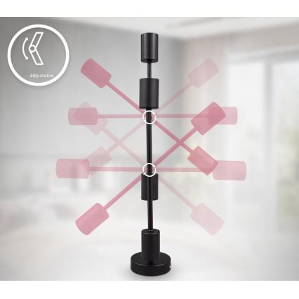 B.K. Licht 1343 - Chandelier on a pole 4xE27/60W/230V