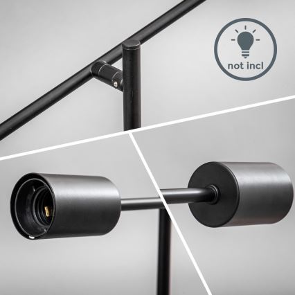 B.K. Licht 1344 - Chandelier on a pole 6xE27/60W/230V