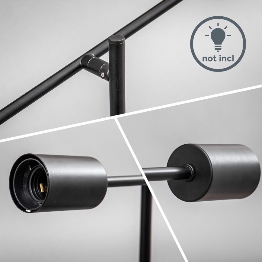B.K. Licht 1344 - Chandelier on a pole 6xE27/60W/230V