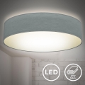 B.K. Licht 1393 - LED Ceiling light LED/20W/230V grey