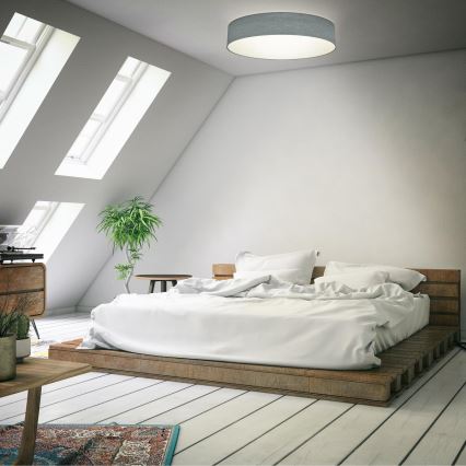 B.K. Licht 1393 - LED Ceiling light LED/20W/230V grey