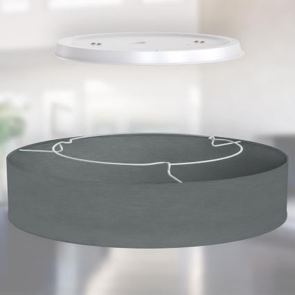 B.K. Licht 1393 - LED Ceiling light LED/20W/230V grey