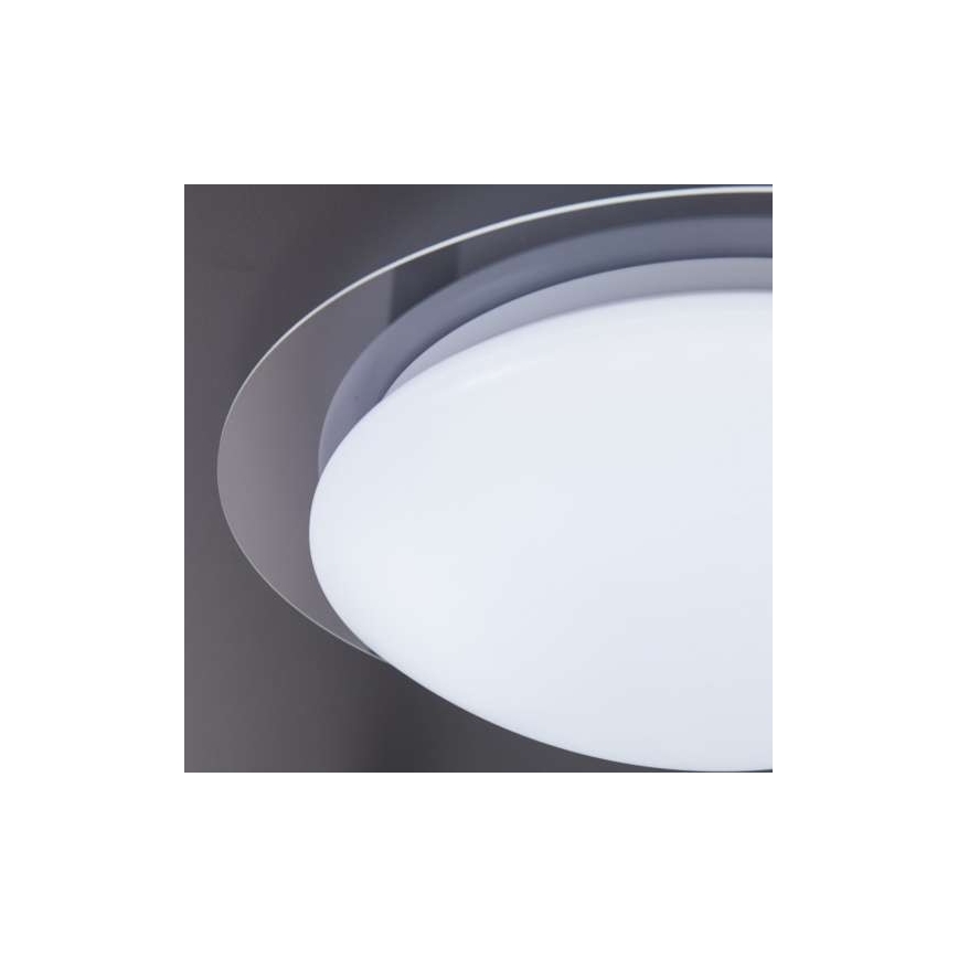 B.K.Licht BKL1025 - LED RGB Dimming bathroom ceiling light ASKELLA LED/12W/230V IP44 + Remote control