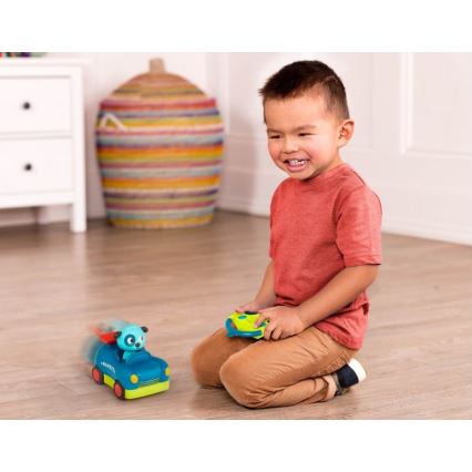 B-Toys - Car with remote control Dog Woofer 4xAA + 2xAAA