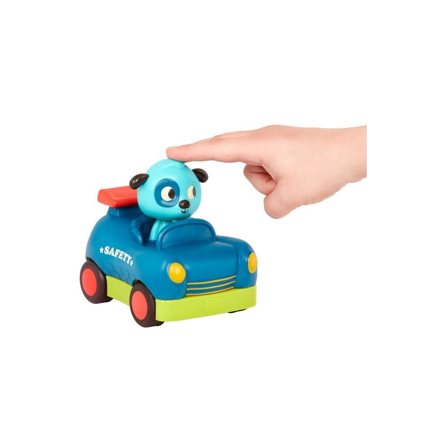 B-Toys - Car with remote control Dog Woofer 4xAA + 2xAAA
