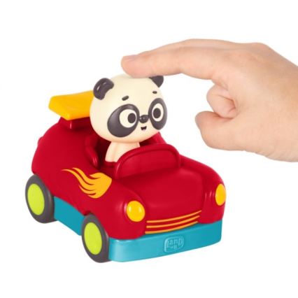 B-Toys - Car with remote control Panda Bingo 4xAA + 2xAAA