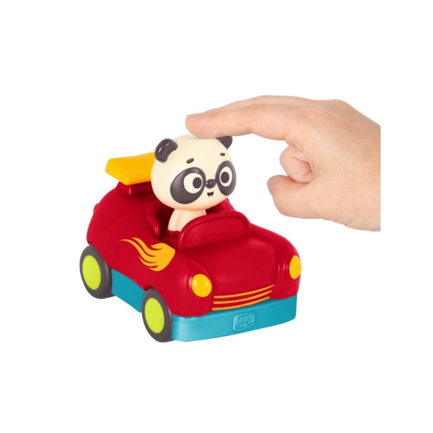B-Toys - Car with remote control Panda Bingo 4xAA + 2xAAA