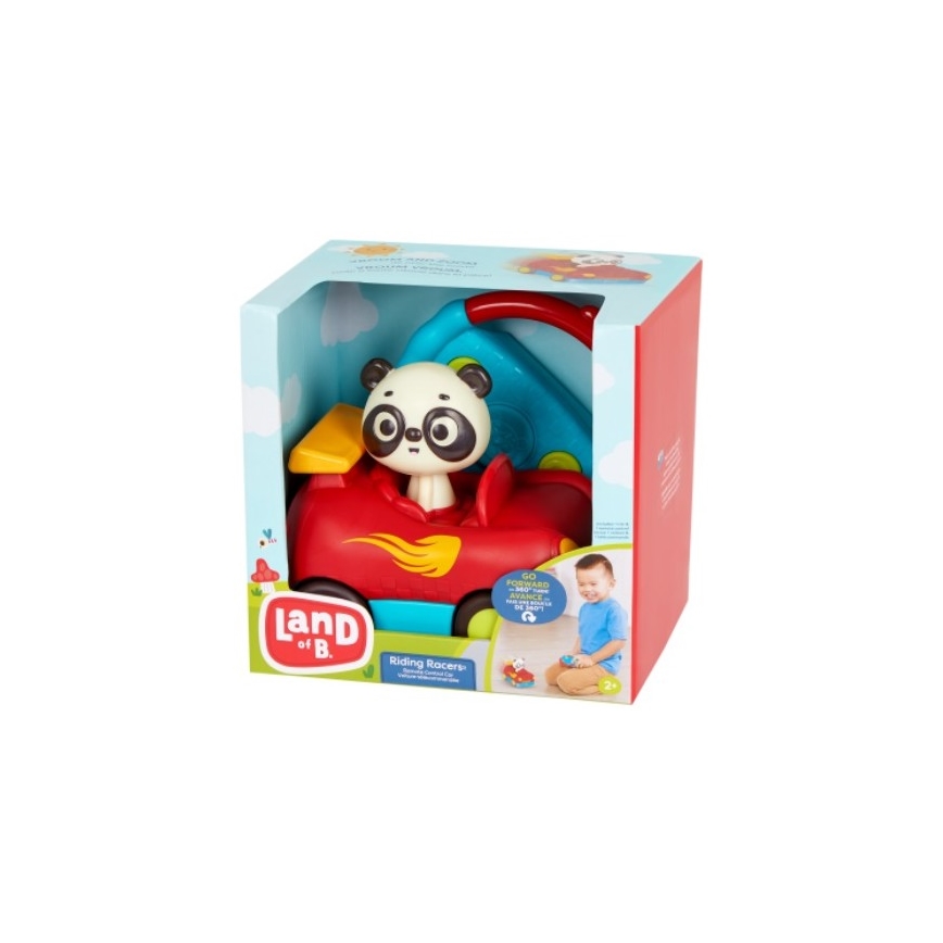 B-Toys - Car with remote control Panda Bingo 4xAA + 2xAAA