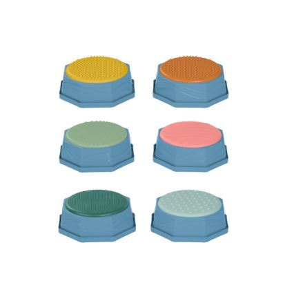 B-Toys - Children's balance stones BALANCE & HOP 6 pcs