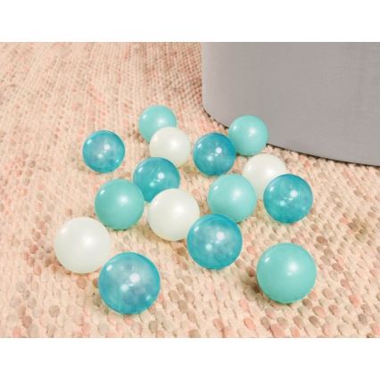 B-Toys - Children's dry pool with balls d. 89 cm grey/turquoise