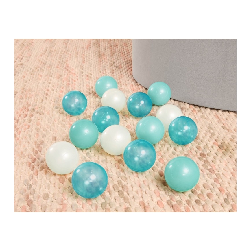 B-Toys - Children's dry pool with balls d. 89 cm grey/turquoise