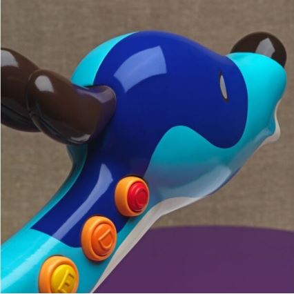 B-Toys - Children's electric guitar Dog Woofer 3xAA