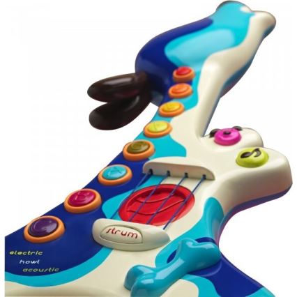 B-Toys - Children's electric guitar Dog Woofer 3xAA