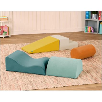 B-Toys - Children's foam blocks MAXI WONDERSHAPES 5 pcs