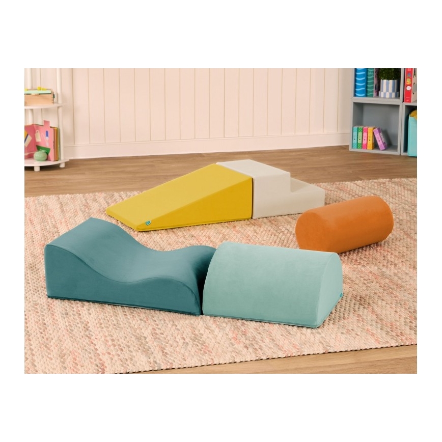 B-Toys - Children's foam blocks MAXI WONDERSHAPES 5 pcs