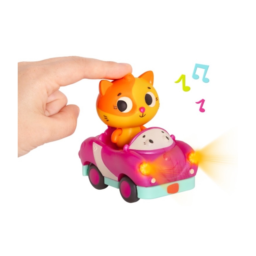 B-Toys - Light-up cars with a melody 3xAG13