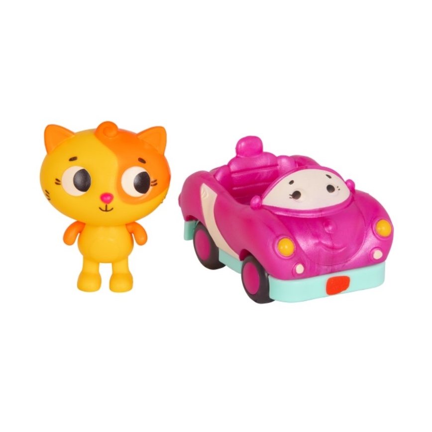 B-Toys - Light-up cars with a melody 3xAG13