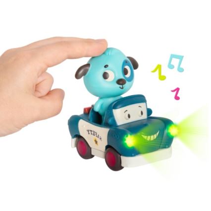 B-Toys - Light-up cars with a melody 3xAG13