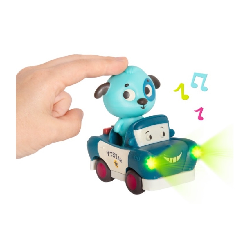B-Toys - Light-up cars with a melody 3xAG13