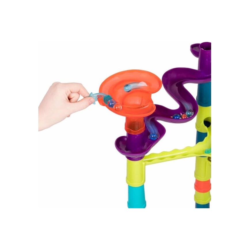 B-Toys - Marble track MARBLE Deluxe 3xAG13