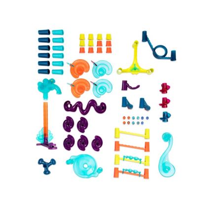B-Toys - Marble track MARBLE Deluxe 3xAG13