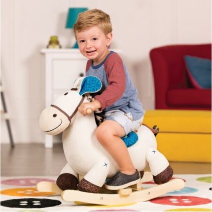 B-Toys - Rocking horse BANJO poplar