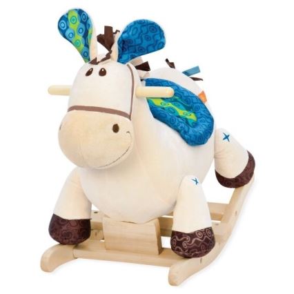 B-Toys - Rocking horse BANJO poplar