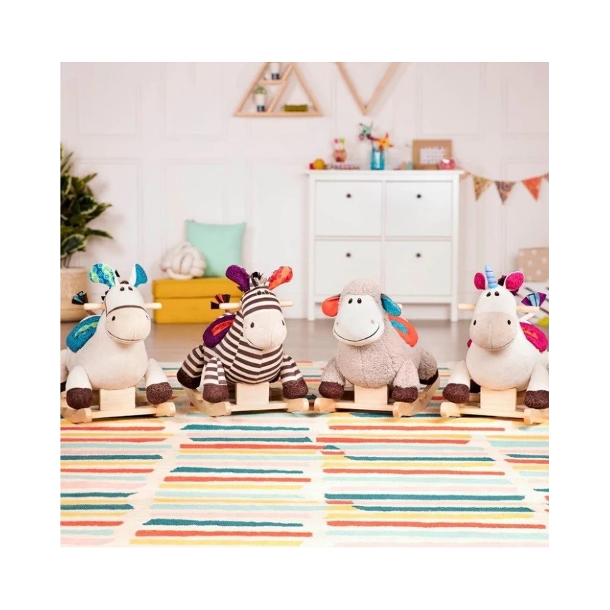 B-Toys - Rocking sheep LOOPSY poplar