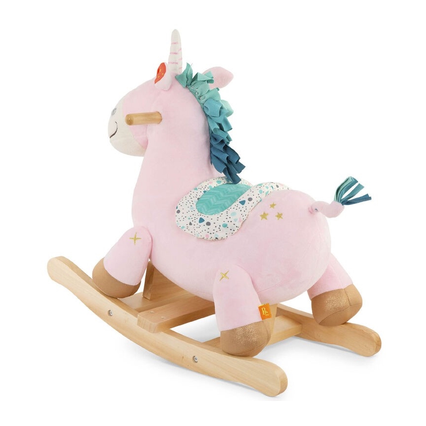 B-Toys - Rocking unicorn CLEO poplar