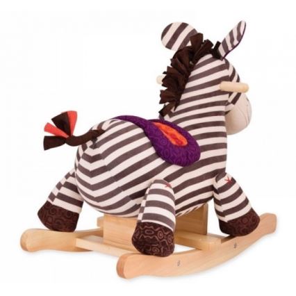 B-Toys - Rocking zebra KAZOO poplar