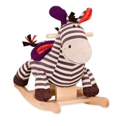 B-Toys - Rocking zebra KAZOO poplar