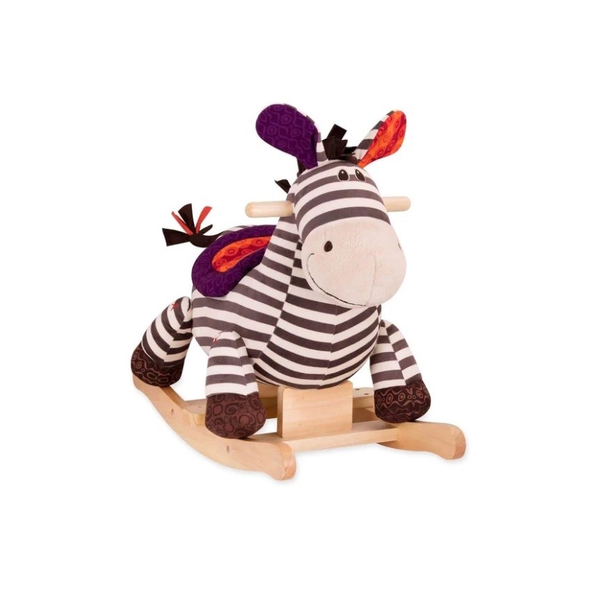 B-Toys - Rocking zebra KAZOO poplar