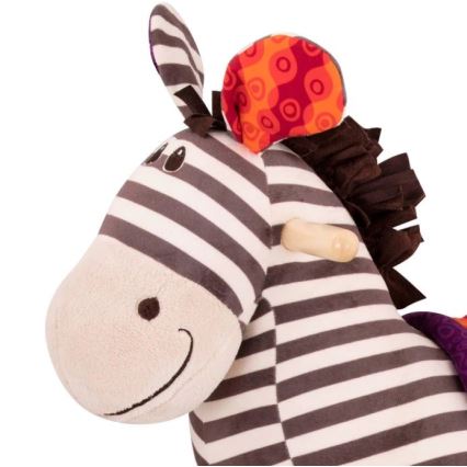 B-Toys - Rocking zebra KAZOO poplar