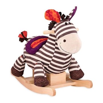 B-Toys - Rocking zebra KAZOO poplar