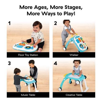 Baby Einstein - Baby walker with activities 4in1 MUSICAL MIX ‘N ROLL