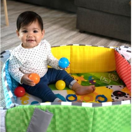 Baby Einstein - Children's blanket for playing 5in1 PATCH'S COLOR PLAYSPACE