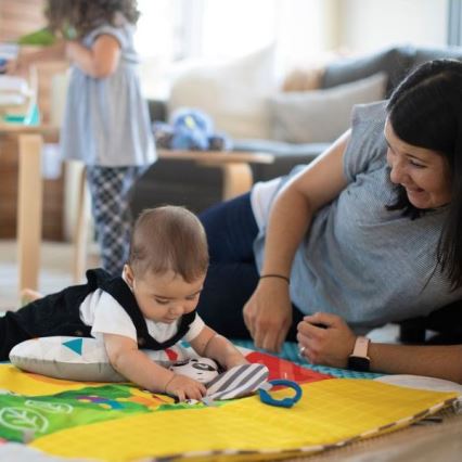 Baby Einstein - Children's blanket for playing 5in1 PATCH'S COLOR PLAYSPACE