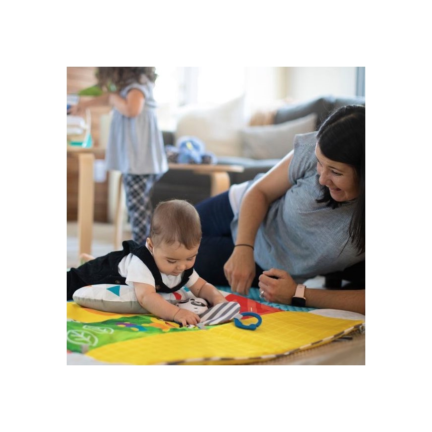 Baby Einstein - Children's blanket for playing 5in1 PATCH'S COLOR PLAYSPACE