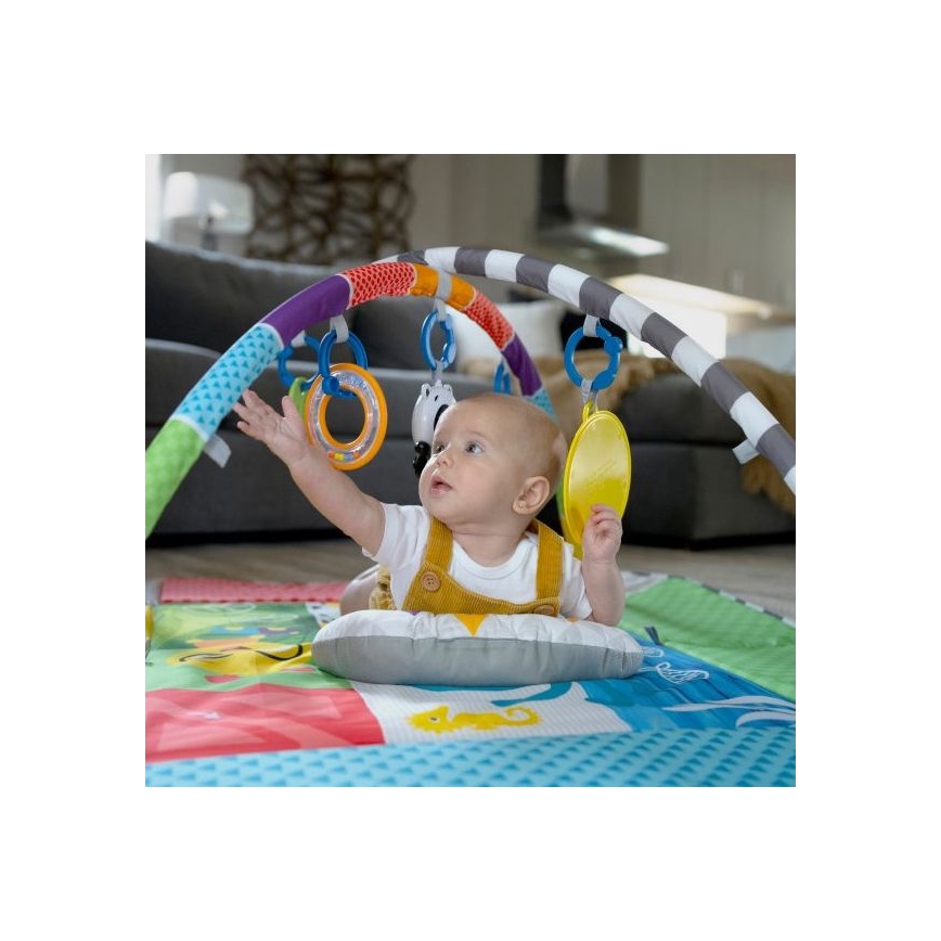 Baby Einstein - Children's blanket for playing 5in1 PATCH'S COLOR PLAYSPACE
