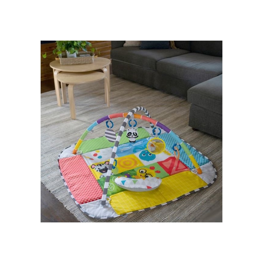 Baby Einstein - Children's blanket for playing 5in1 PATCH'S COLOR PLAYSPACE