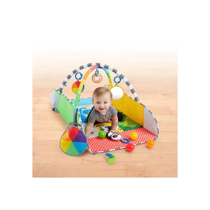 Baby Einstein - Children's blanket for playing 5in1 PATCH'S COLOR PLAYSPACE
