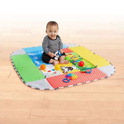 Baby Einstein - Children's blanket for playing 5in1 PATCH'S COLOR PLAYSPACE