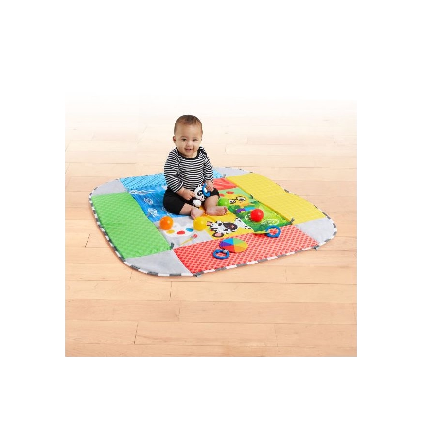 Baby Einstein - Children's blanket for playing 5in1 PATCH'S COLOR PLAYSPACE