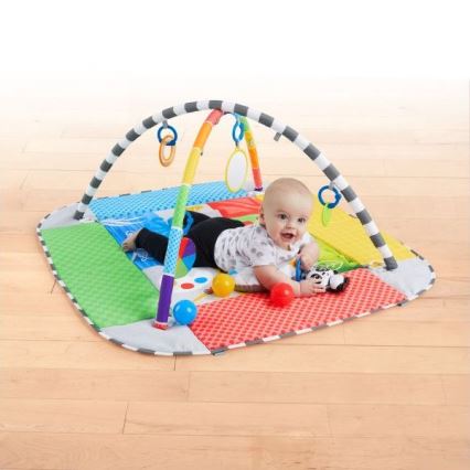 Baby Einstein - Children's blanket for playing 5in1 PATCH'S COLOR PLAYSPACE