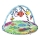 Baby Einstein - Children's blanket for playing with water mat 2in1 SEA FLOOR EXPLORERS