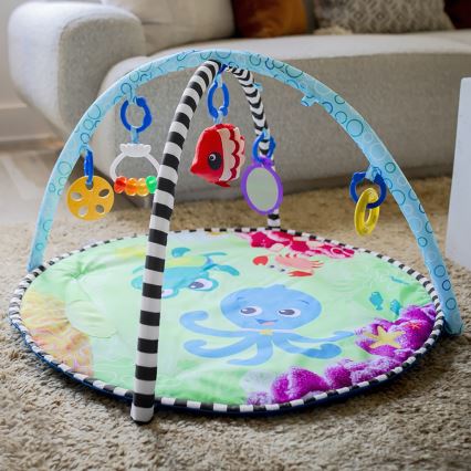 Baby Einstein - Children's blanket for playing with water mat 2in1 SEA FLOOR EXPLORERS