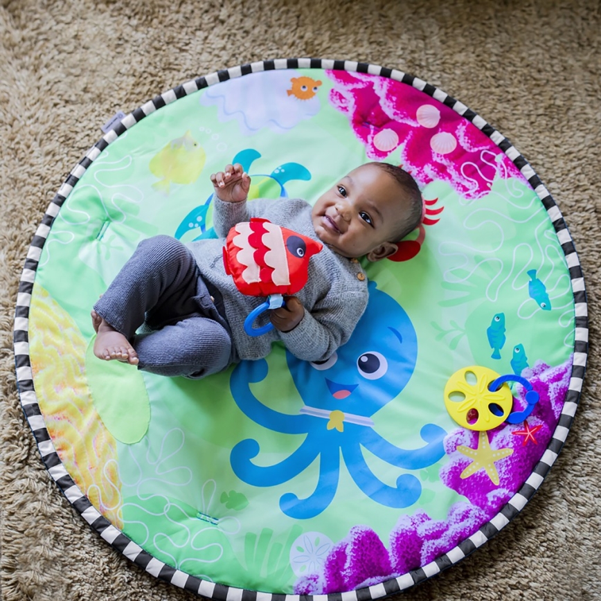 Baby Einstein - Children's blanket for playing with water mat 2in1 SEA FLOOR EXPLORERS