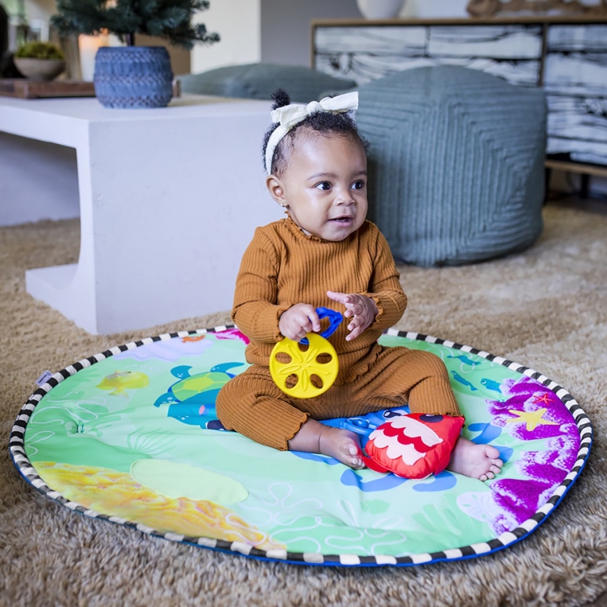 Baby Einstein - Children's blanket for playing with water mat 2in1 SEA FLOOR EXPLORERS